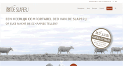 Desktop Screenshot of deslaperij.nl