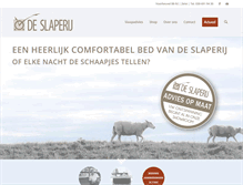 Tablet Screenshot of deslaperij.nl